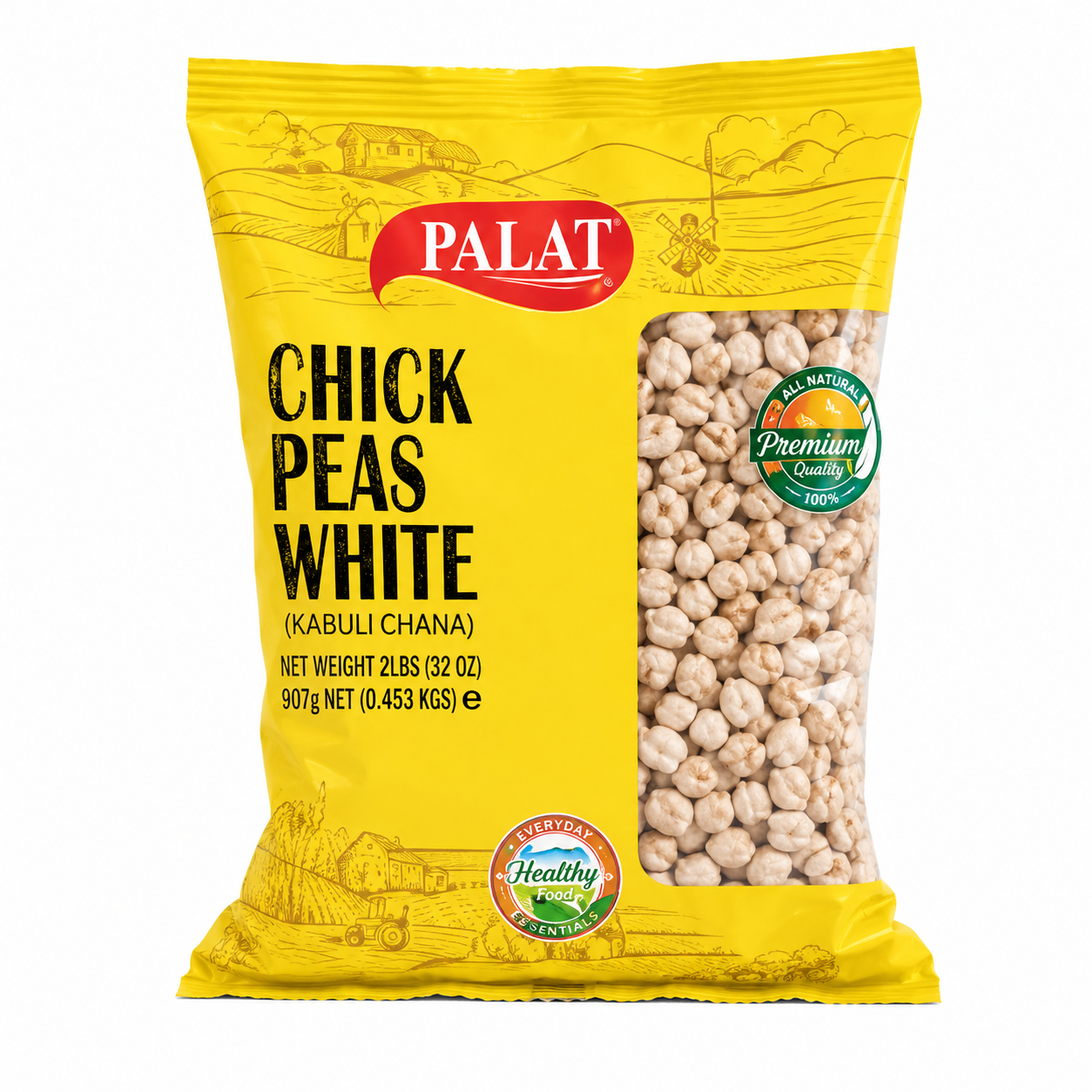 Premium White Chickpeas (Kabuli Chana) – 1 KG